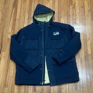 Men's Navy Super Bowl LVIII Jacket
